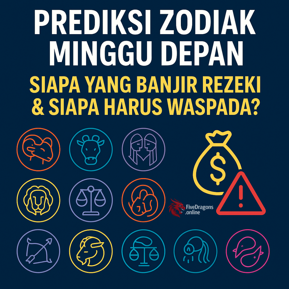 Prediksi Zodiak Minggu Depan: Siapa yang Banjir Rezeki &amp; Siapa Harus Waspada? - FiveDragons.online